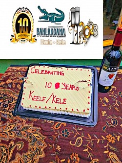 10th year cake Cutting