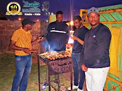 Pitso, Edwin Clr, Patrick and Disema as a host
