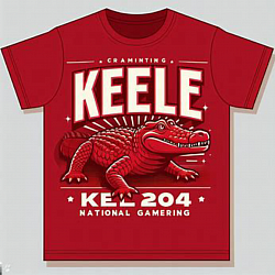 Keele Red Short T.shirt