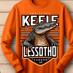 Keele Lesotho Track Top Orange