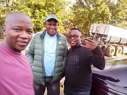 Pule, Oupa and Mpai as delegates